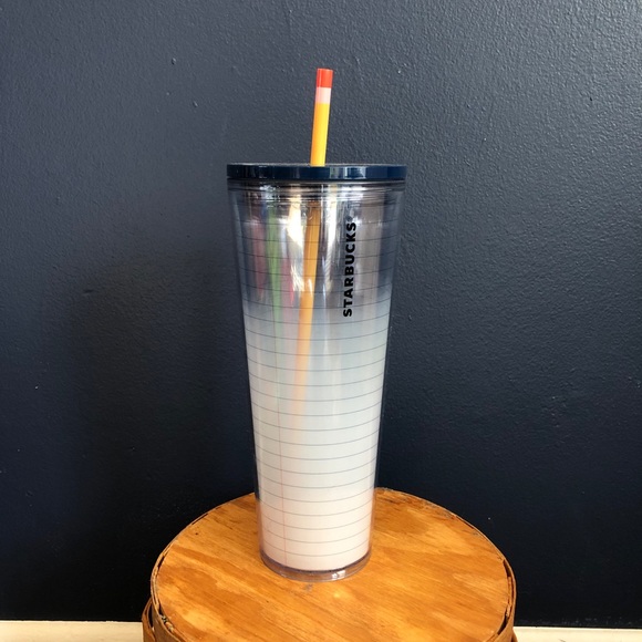 NWT teacher Starbucks notebook tumbler